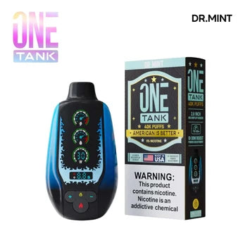 Dr.Mint - One Tank 40K disposable vape packaging
